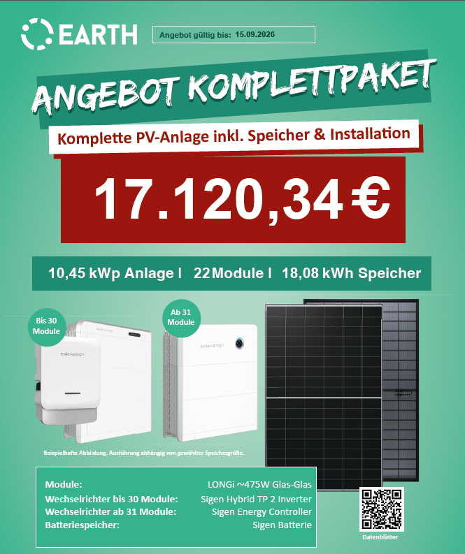PV Anlage Sigenergy